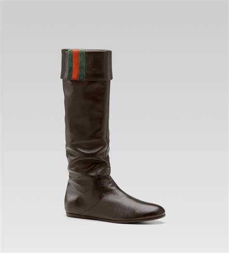 gucci boots 182331|Gucci flat boots sale.